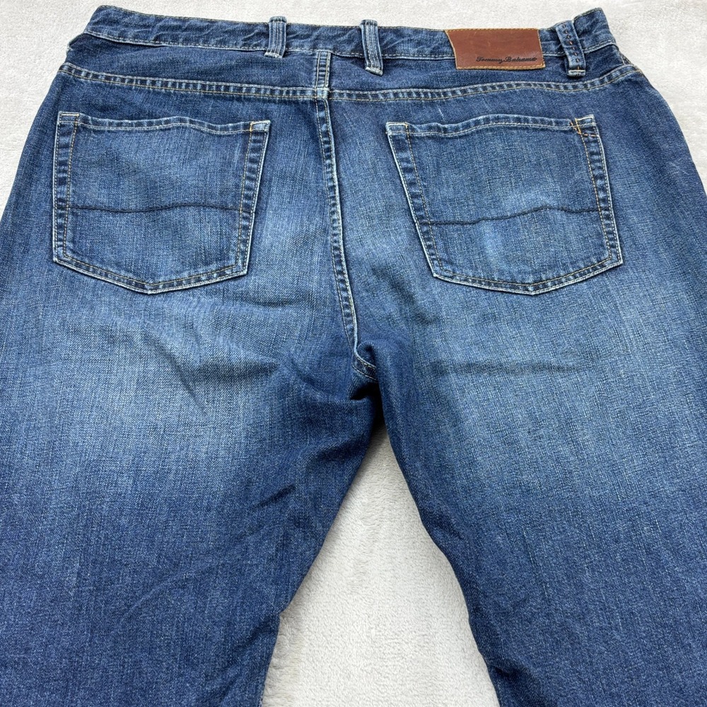 Tommy Bahama Jeans Mens 36x34 Blue Standard Fit Straight Leg 100% Cotton Denim - Picture 10 of 11